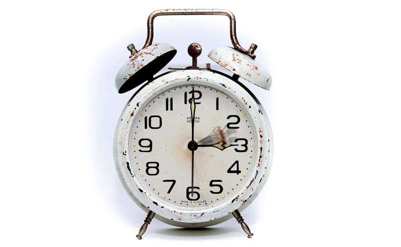 Surreal Clock Time Abstract